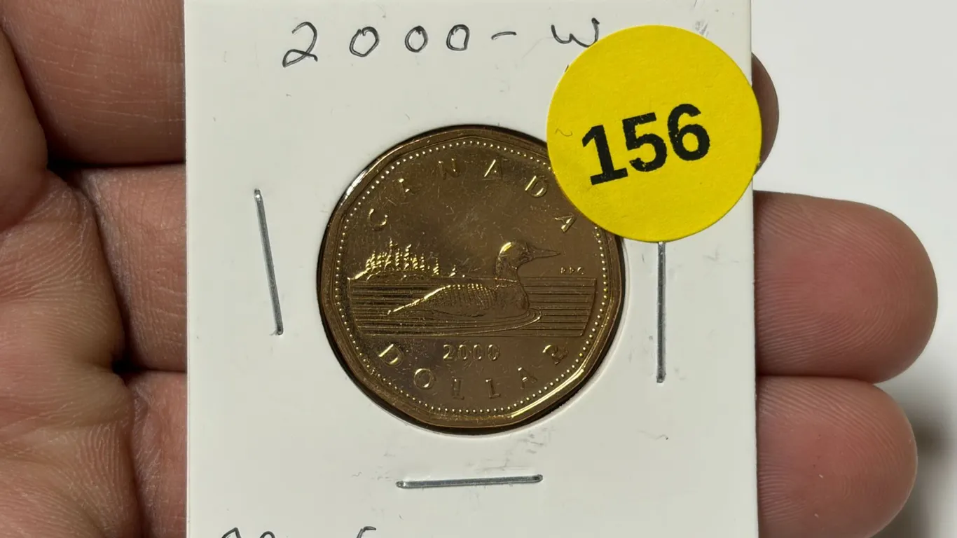 2000-W Canadian Toonie, PROOF