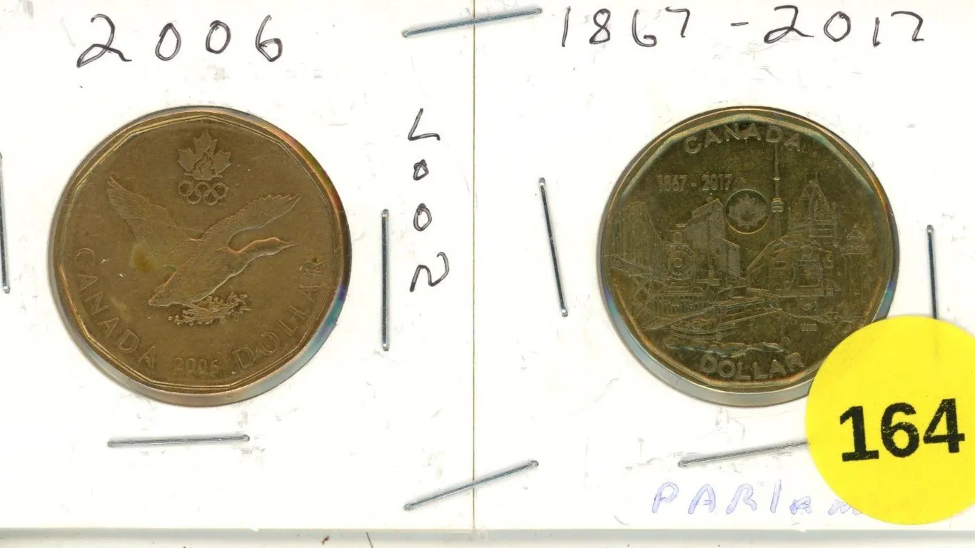 2006-2017 Canadian Loonies, Olympic Loon & Parlament