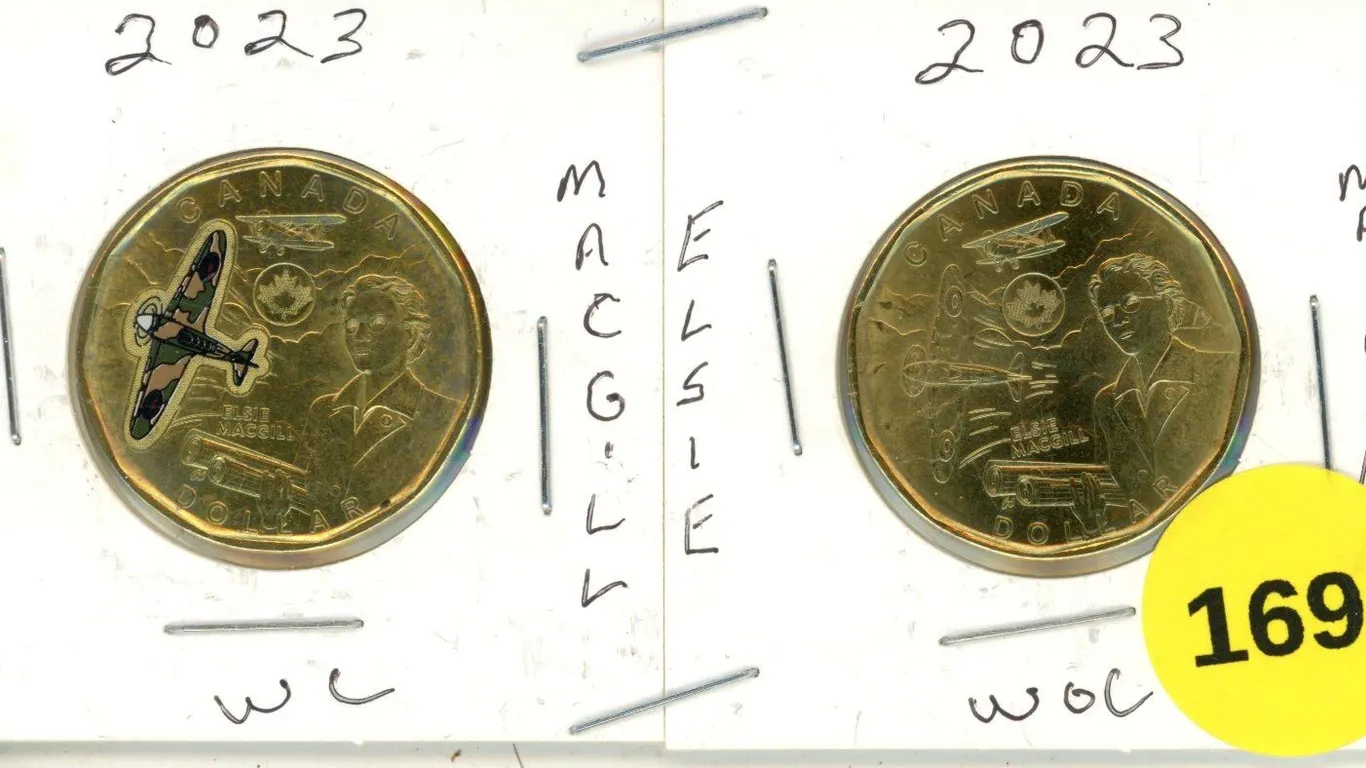 2023 Canadian Loonie, Elsie MacGill WOC & WC