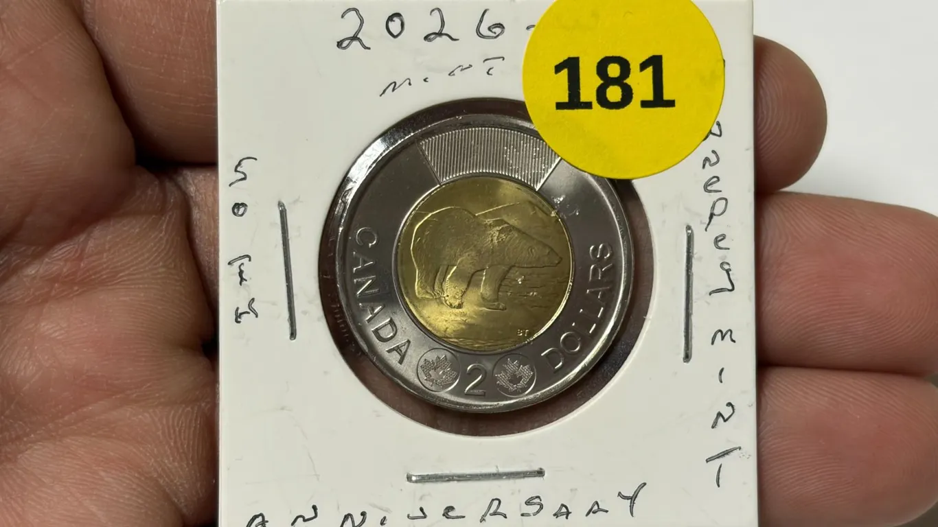 2026-W Canadian Toonie, 5th Anniversary of Winnipeg Mint, MINT