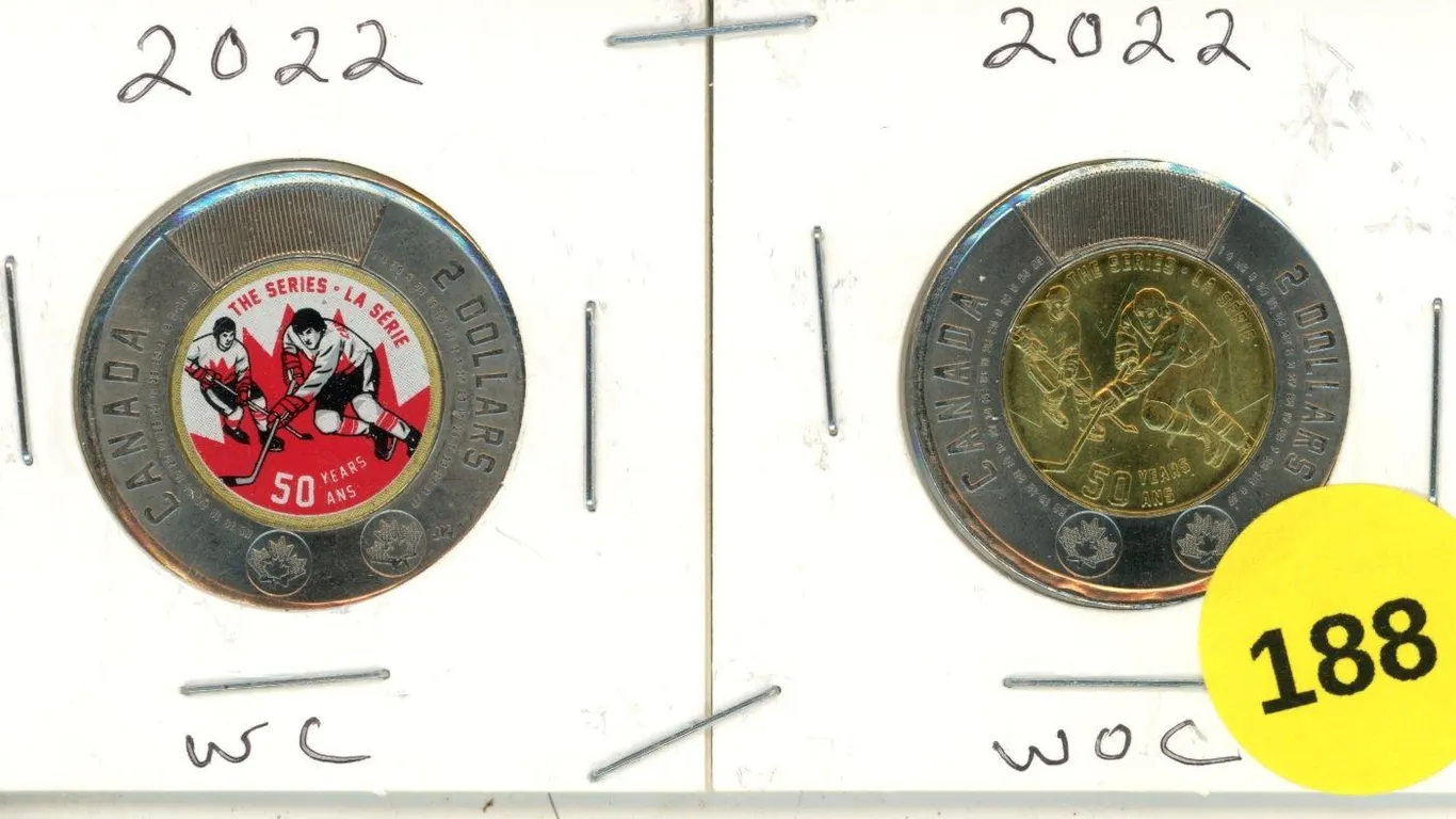 2022 $2 50th Anniversary of the Summit Series - WC and WOC.