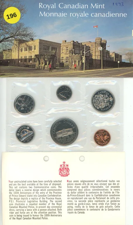 1973 Canada Proof Like Uncirculated Set.