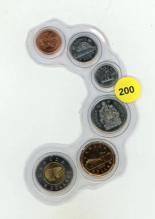 2009 RCM Coin Set, CH/BU