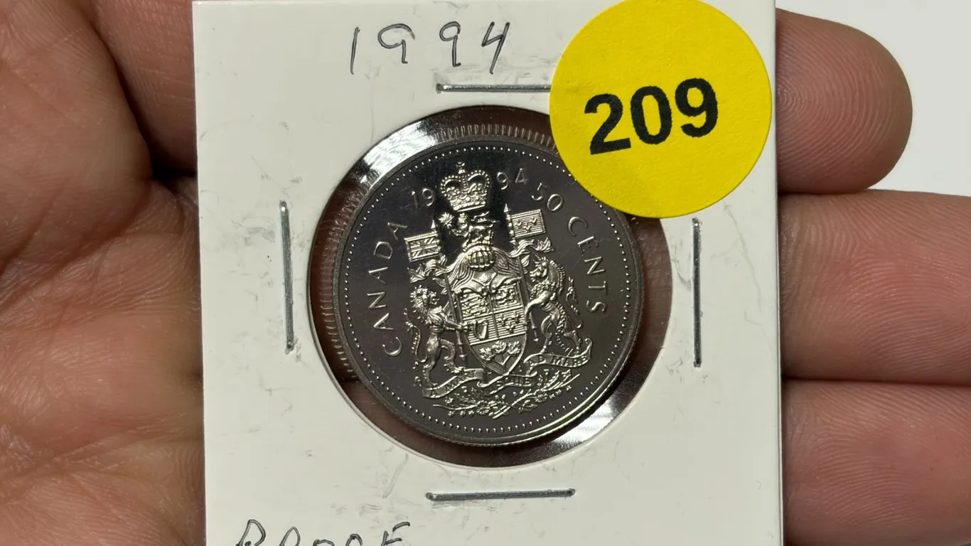1957 Canada 50 Cents - Proof.