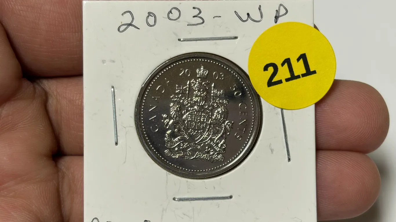 2003-WP Canada 50 Cents - Proof.
