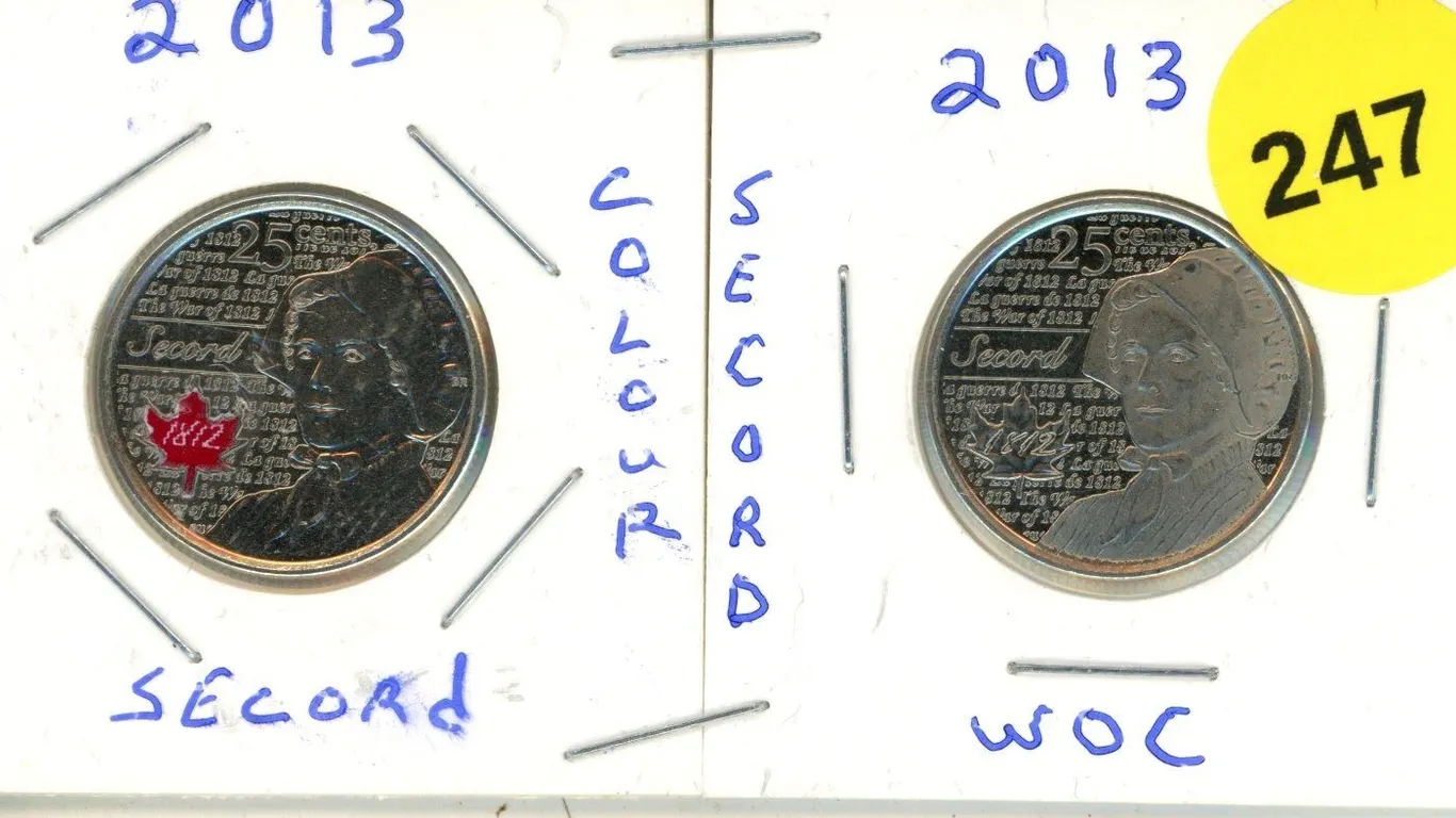 2013 Canadian Quarters, Secord WC & WOC