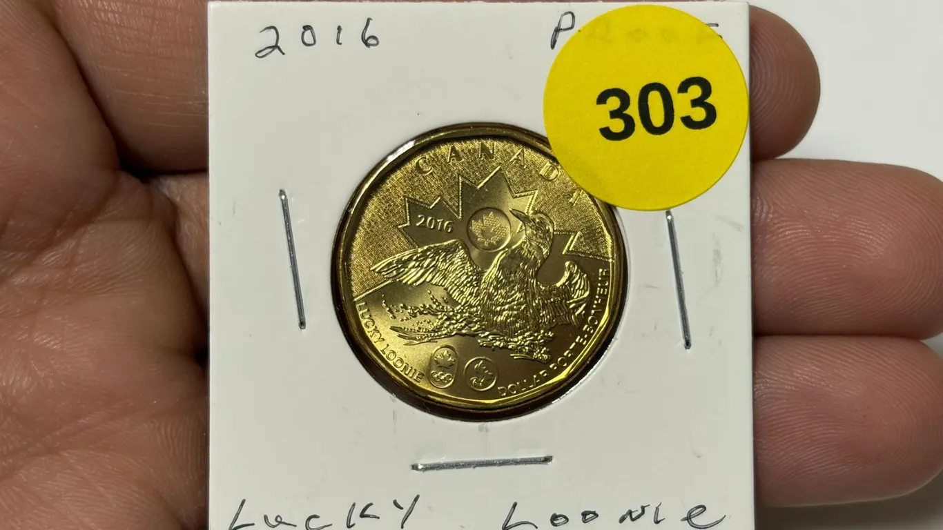 2016 Canadian Lucky Loonie, CH/BU