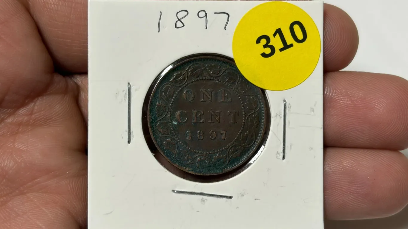 1897 Canadian Large Cent
