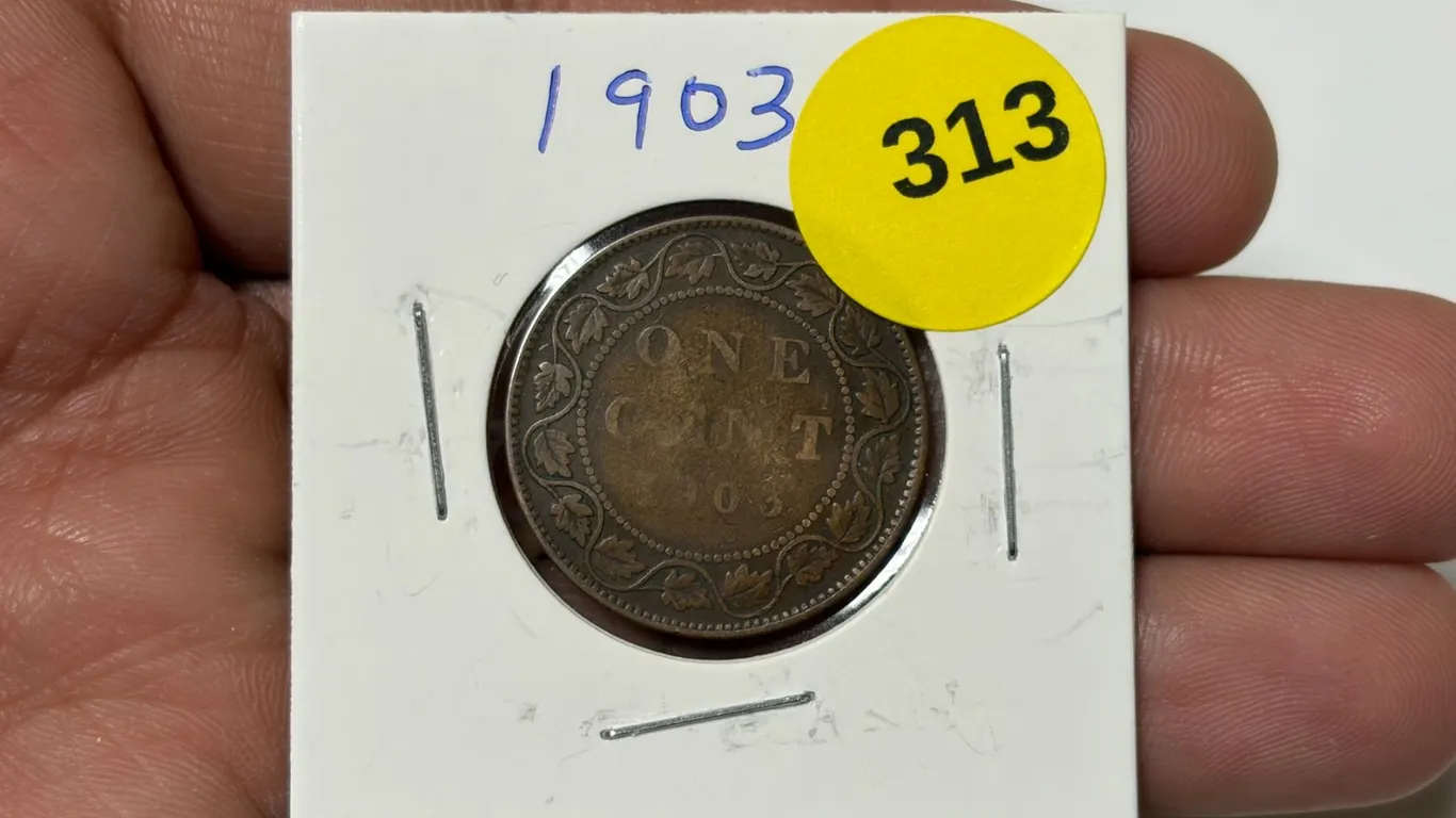 1903 Canadian Large Cent