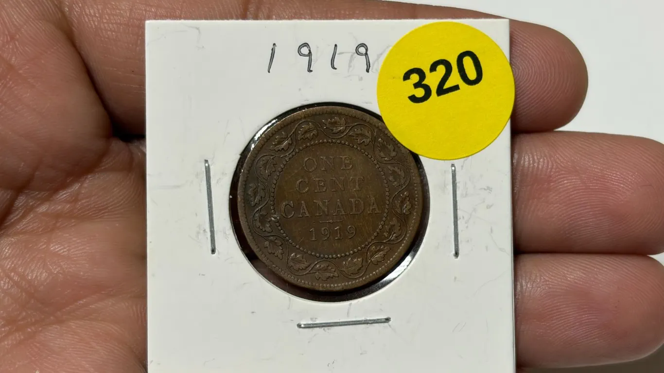 1919 Canadian Large Cent