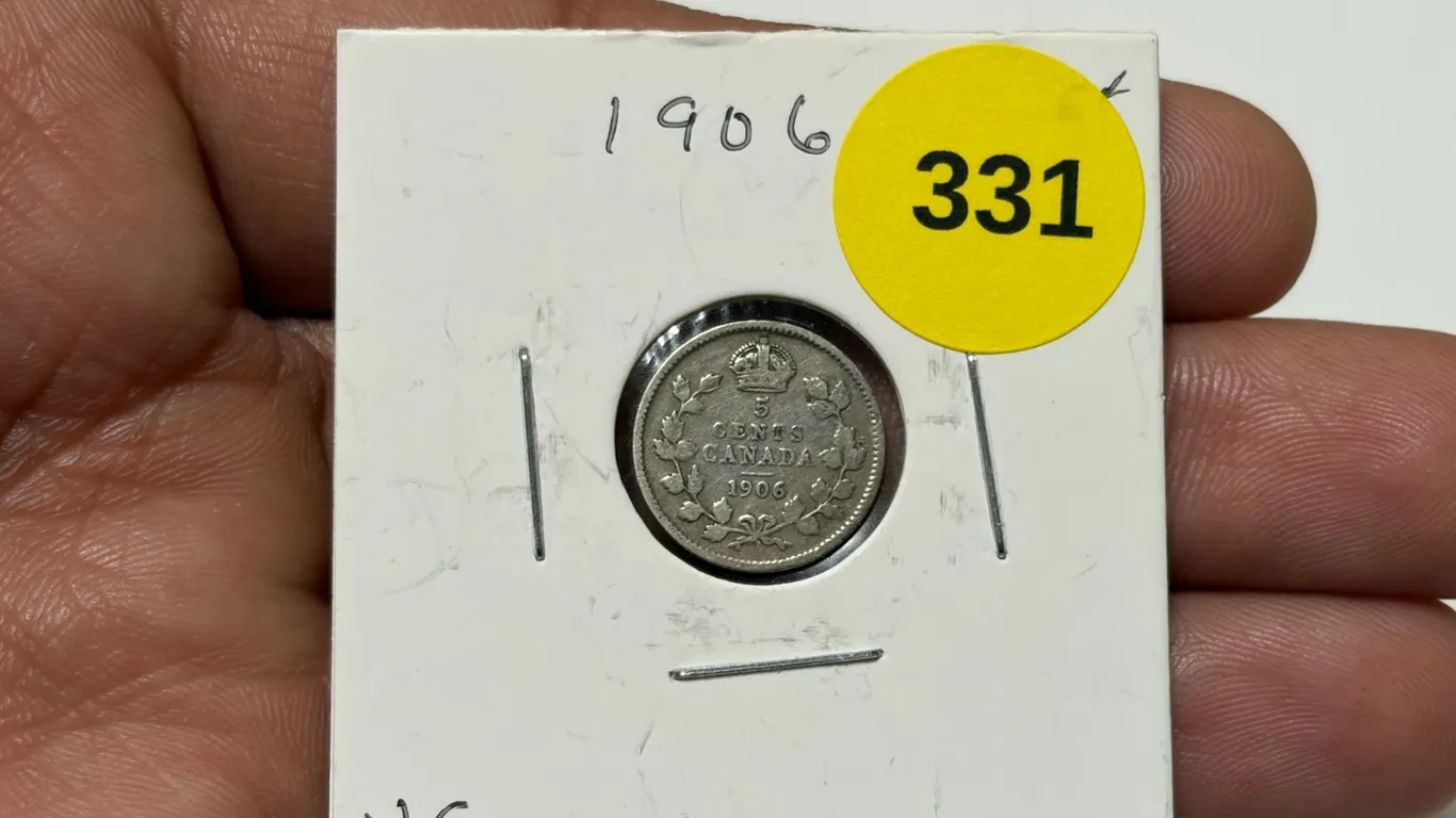 1906 Canadian Nickle, VG
