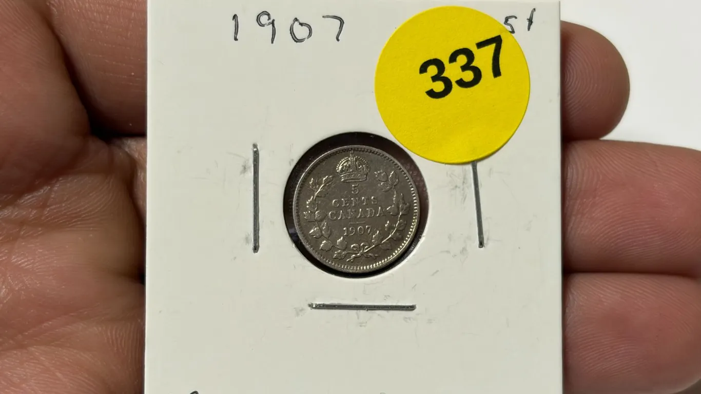 1907 Canadian Nickle, VG