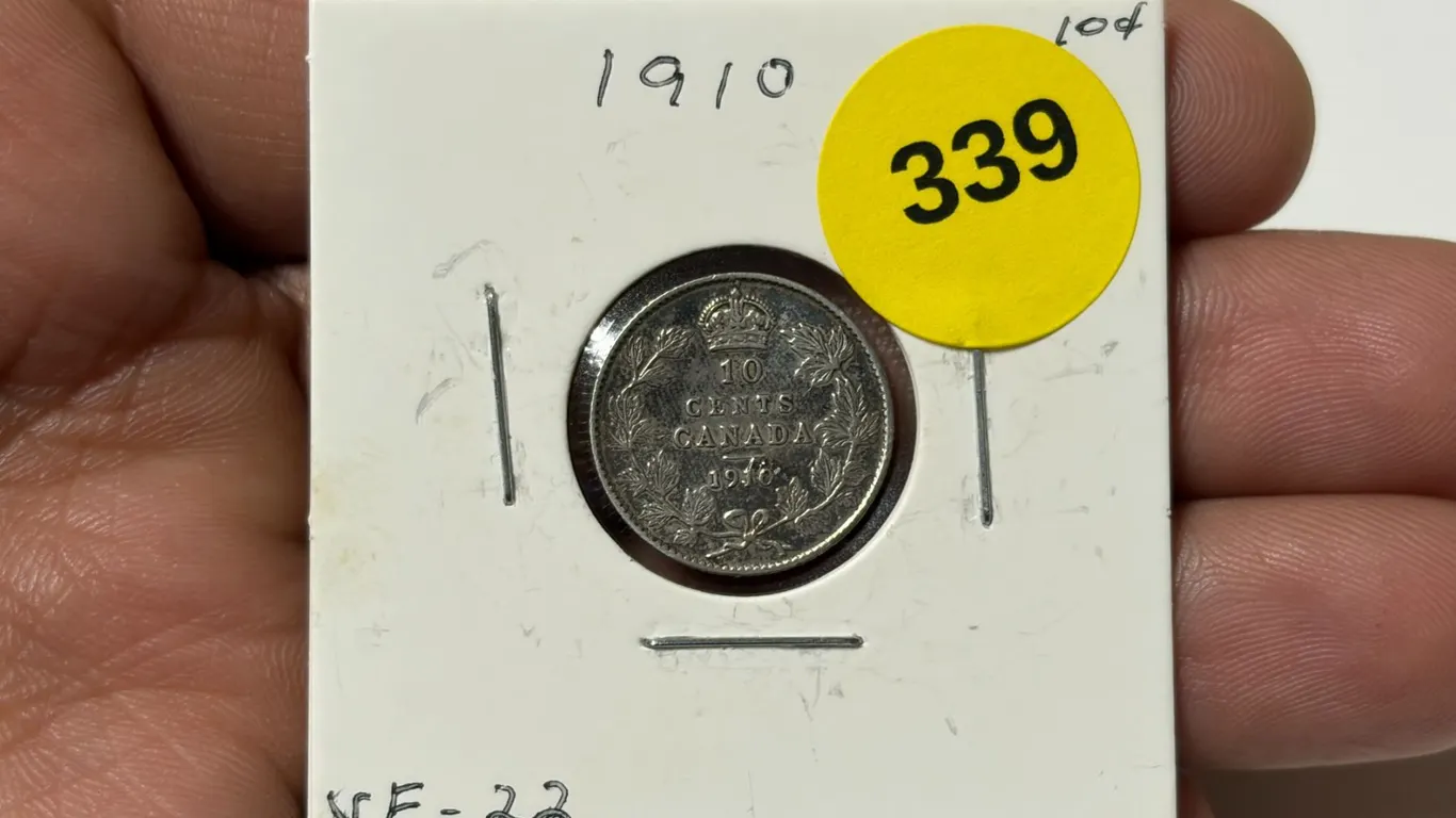 1910 Canadian Nickle, VG