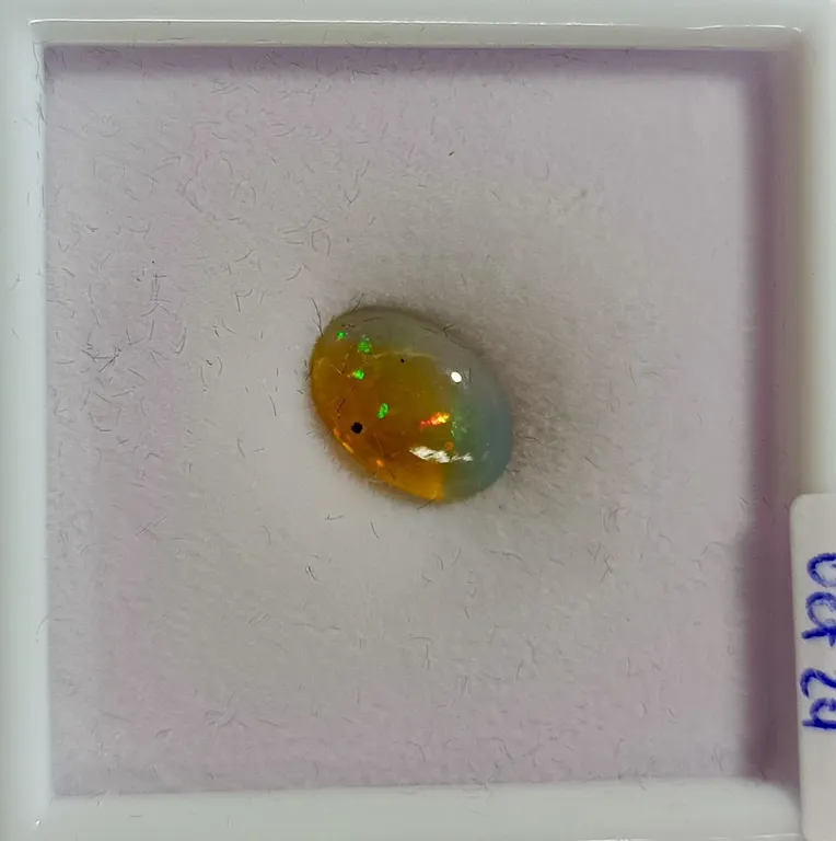 24 - 1.7ct Natural White Fire Opal - Untreated - Retail $225.00
