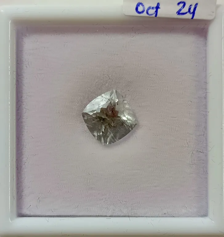 34 - 2.4ct Natural Swiss Blue Topaz - Untreated - Retail $300.00