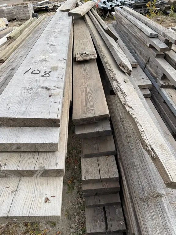 Assorted Used Dimensional Lumber – Long Boards & Planks