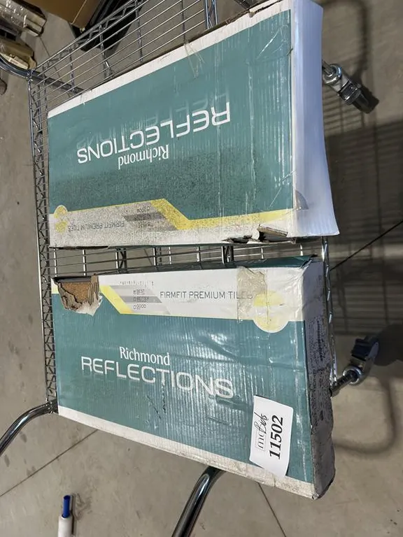 (2) Boxes Of Richmond Reflection Vinyl Tile