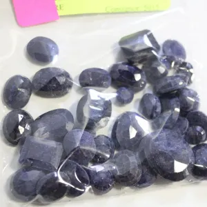325CT MIXED LOT NATURAL BLUE SAPPHIRE