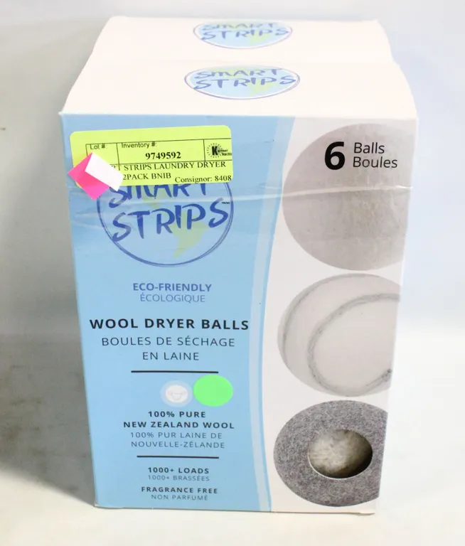 SMART STRIPS LAUNDRY DRYER BALLS 2PACK BNIB