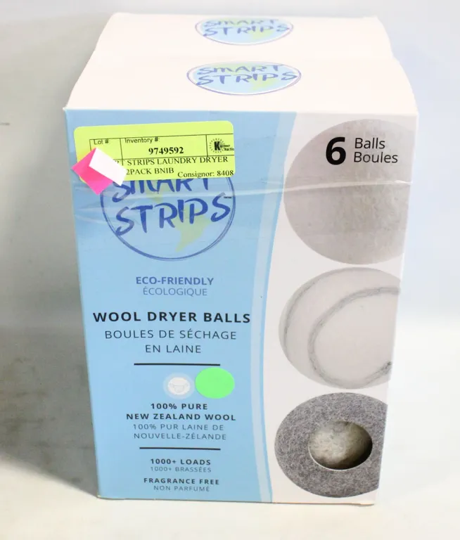 SMART STRIPS LAUNDRY DRYER BALLS 2PACK BNIB
