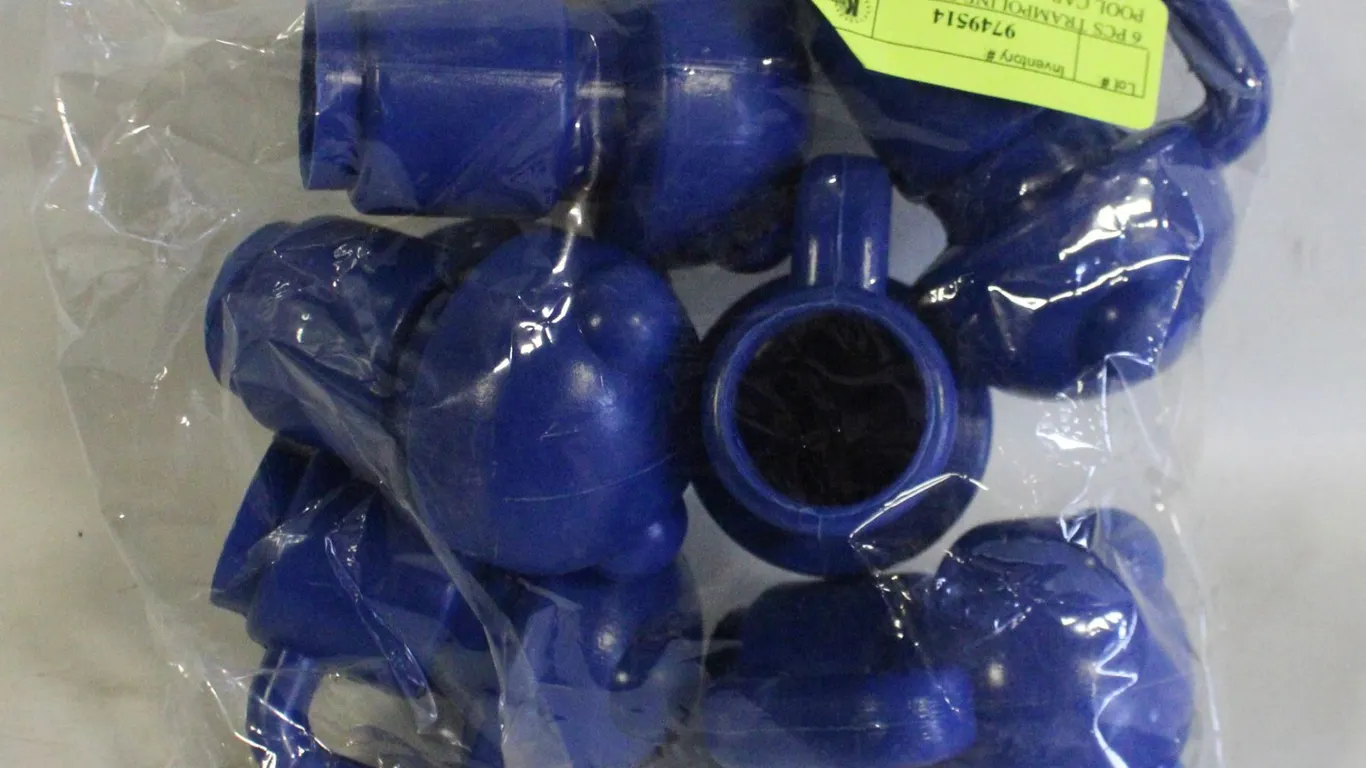 6 PCS TRAMPOLINE EXCLOSURE POOL CAP FOR