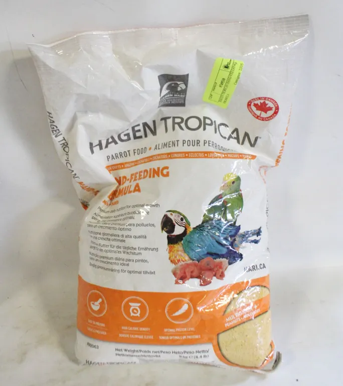 HAGEN TROPICAN HAND FEEDING FROMULA
