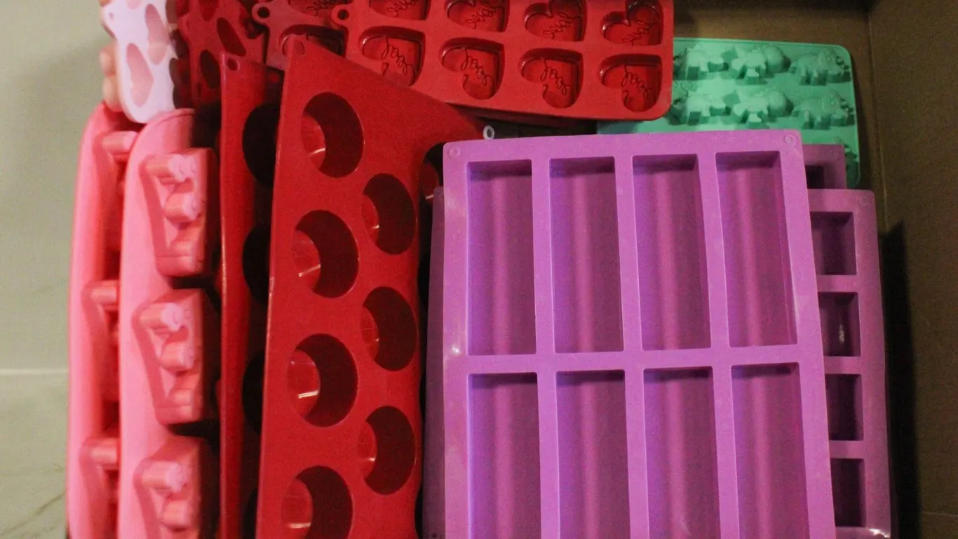 BUNDLE OF SILICONE COOKING MOLDS