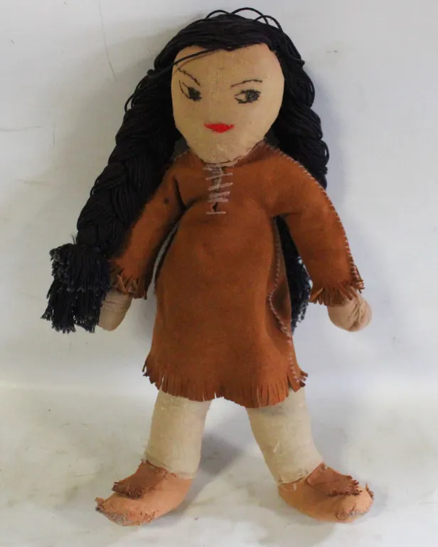 CHEROKEE HAND MADE RAG DOLL 1948
