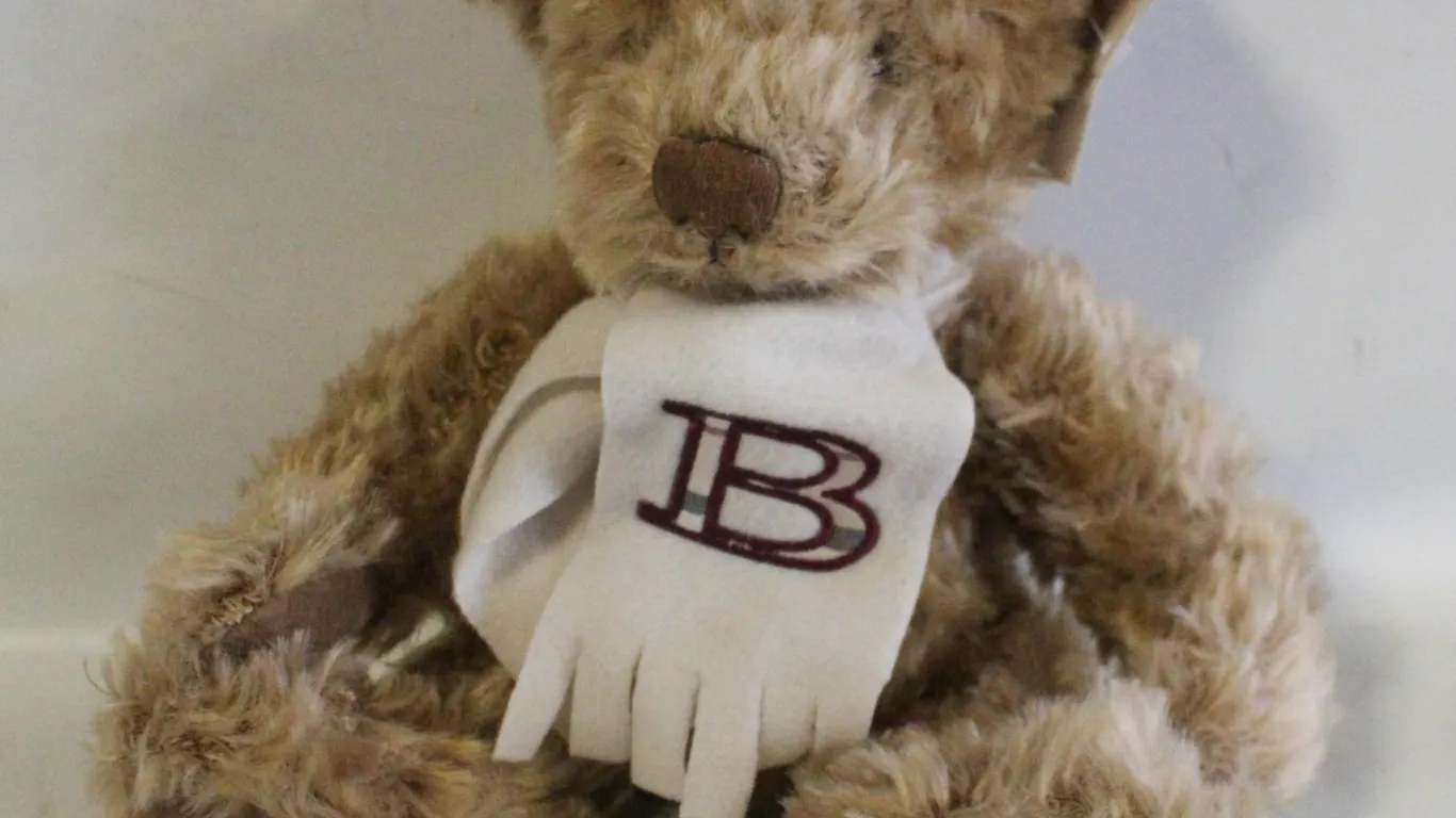 BURBERRY PLUSH TEDDY BEAR