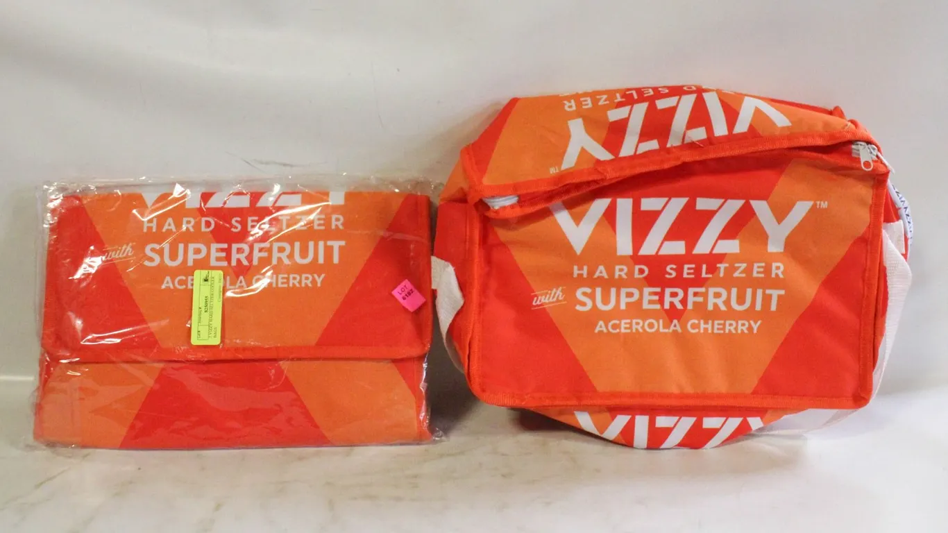 2 VIZZY HARD SELTZER COOLER BAGS