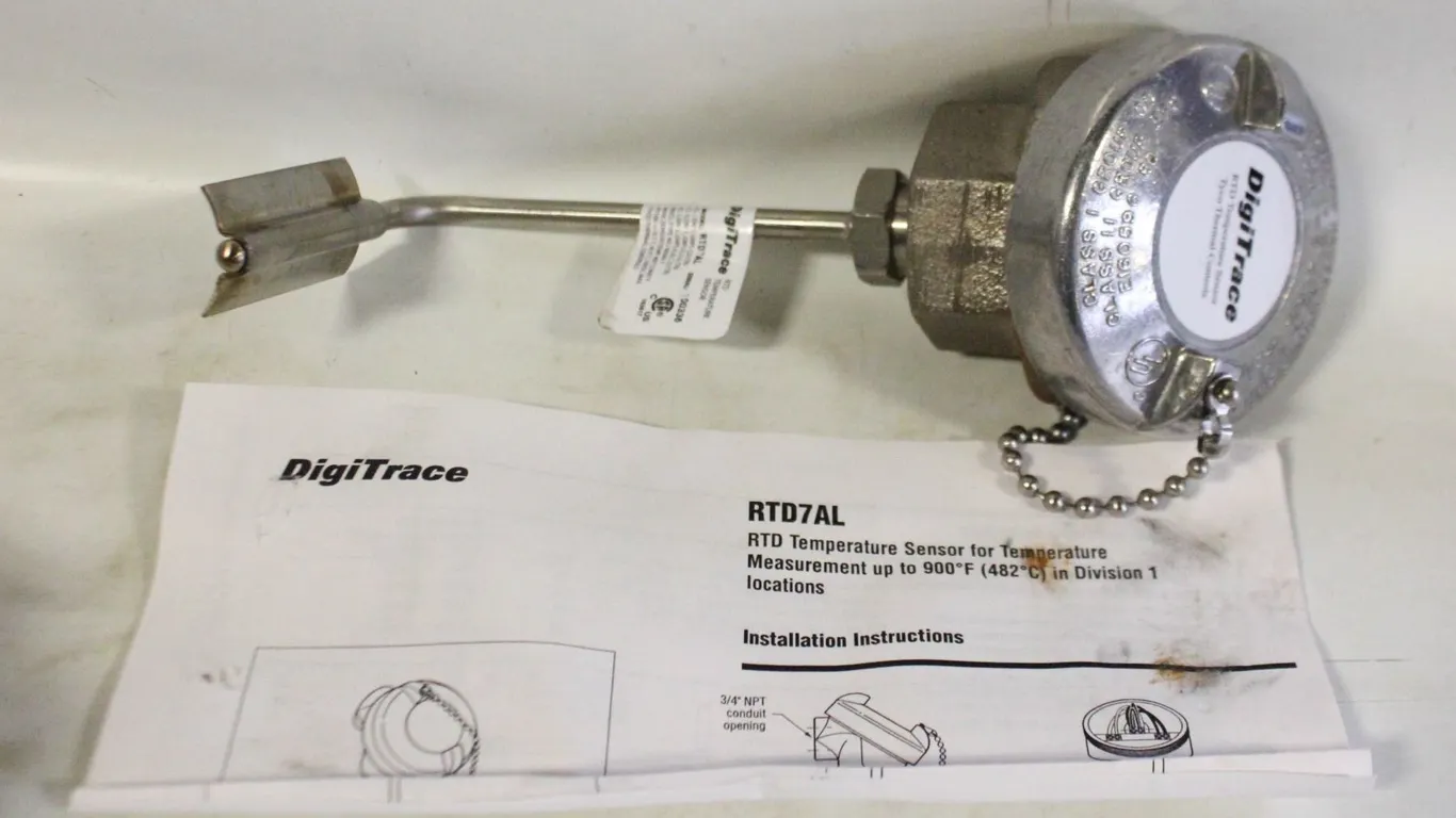 DIGITRACE RTD7AL PIPE MOUNTED RESISTANCE