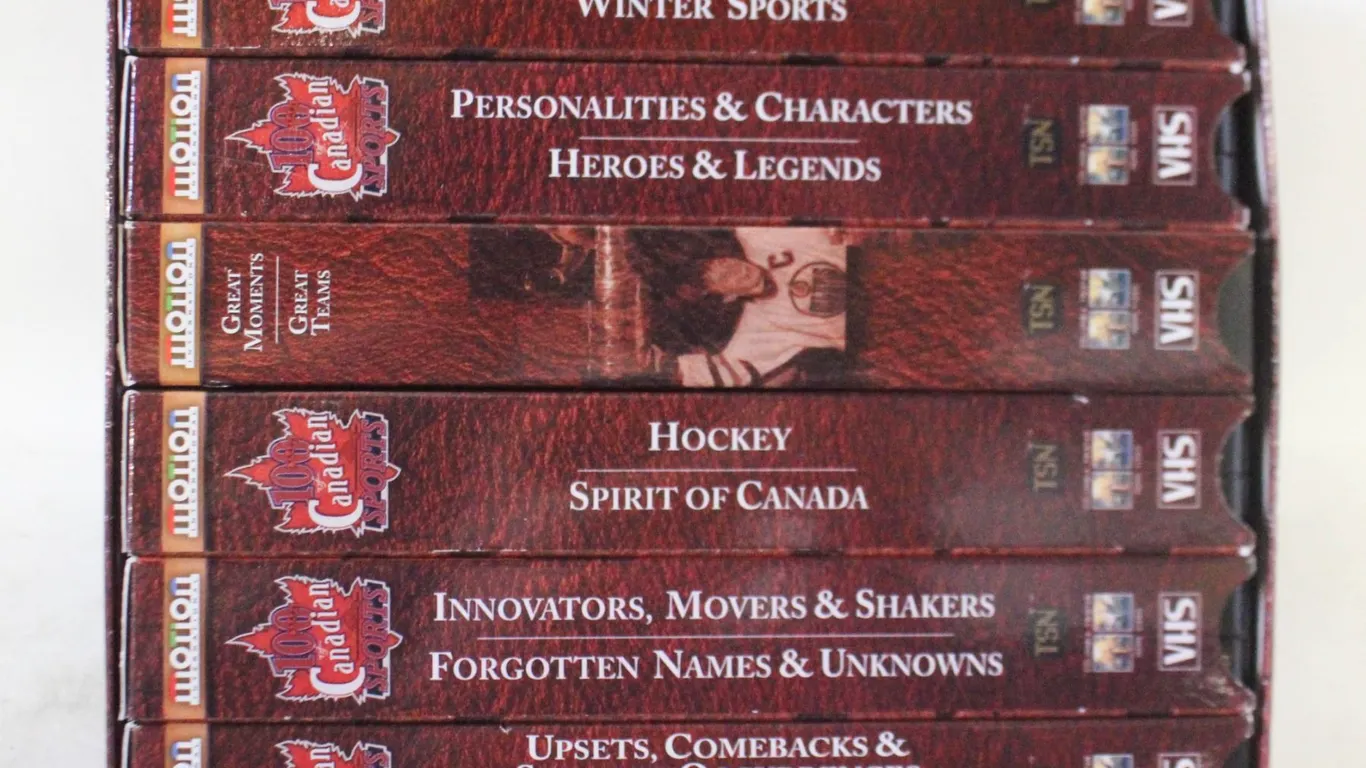 TSN 100 YEARS OF SPORTS- BOXED VHS SET