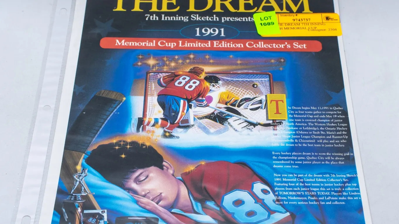 1991 THE DREAM 7TH INNING SKETCH MEMORIAL CUP