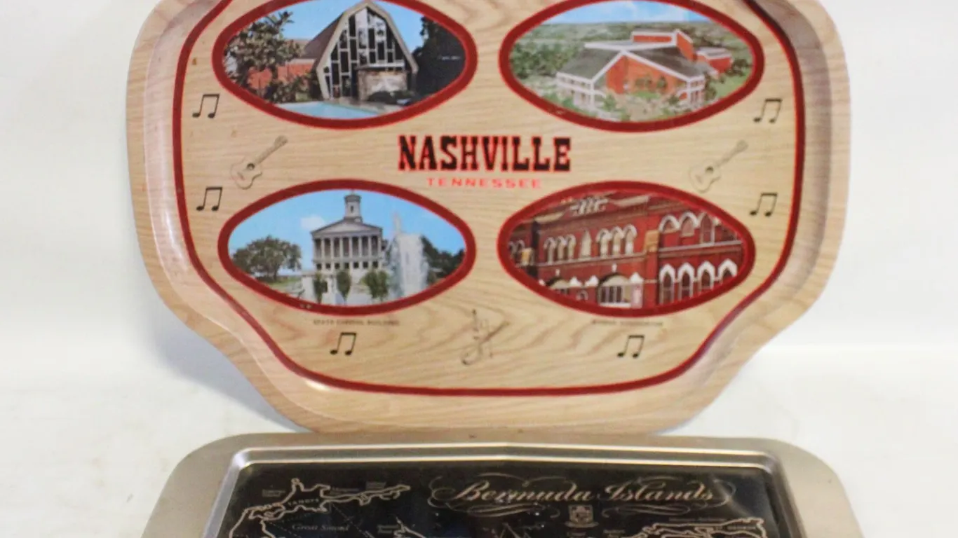 VINTAGE NASHVILLE TENNESSEE & BERMUDA ISLANDS