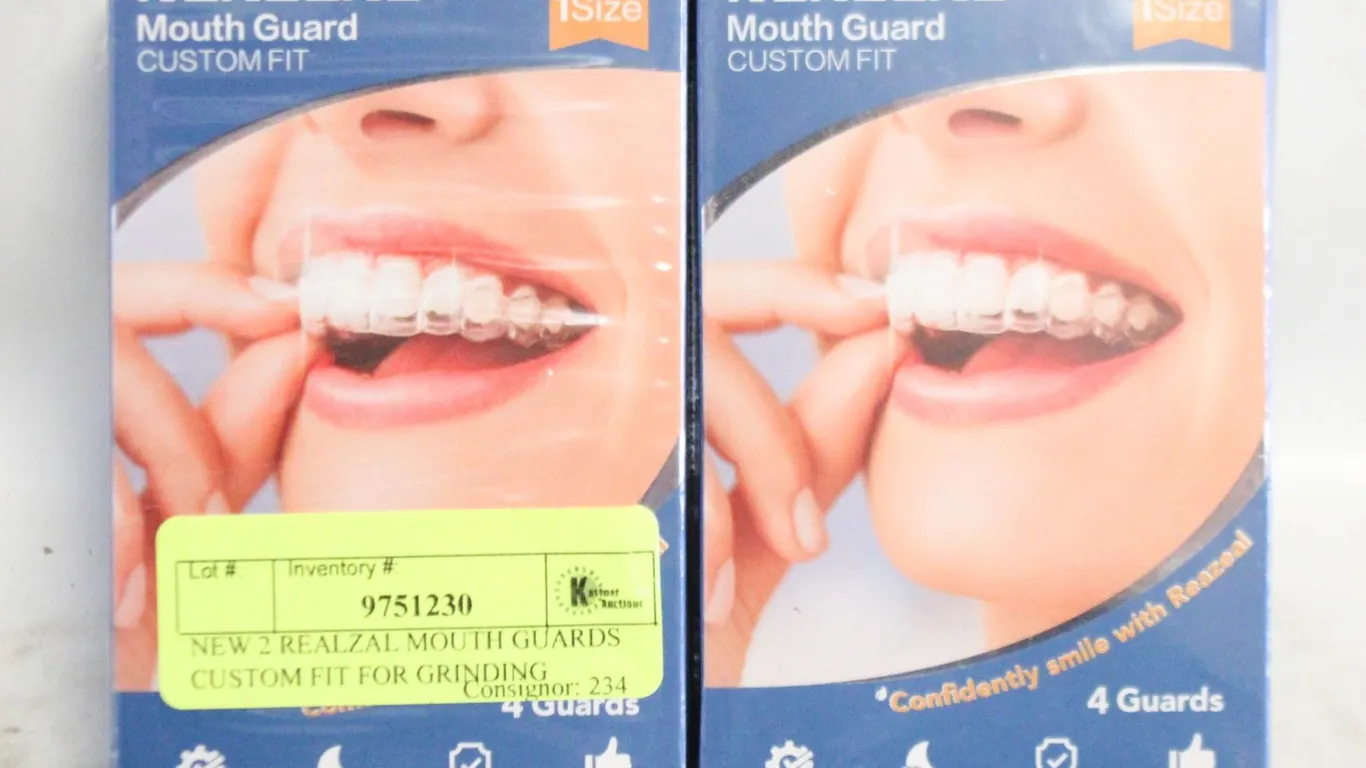 NEW 2 REALZAL MOUTH GUARDS CUSTOM FIT FOR GRINDING