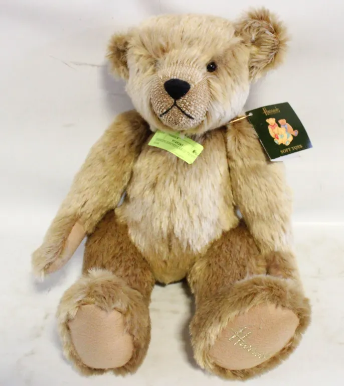 HARRODS JOINTED LARGE TEDDY BEAR