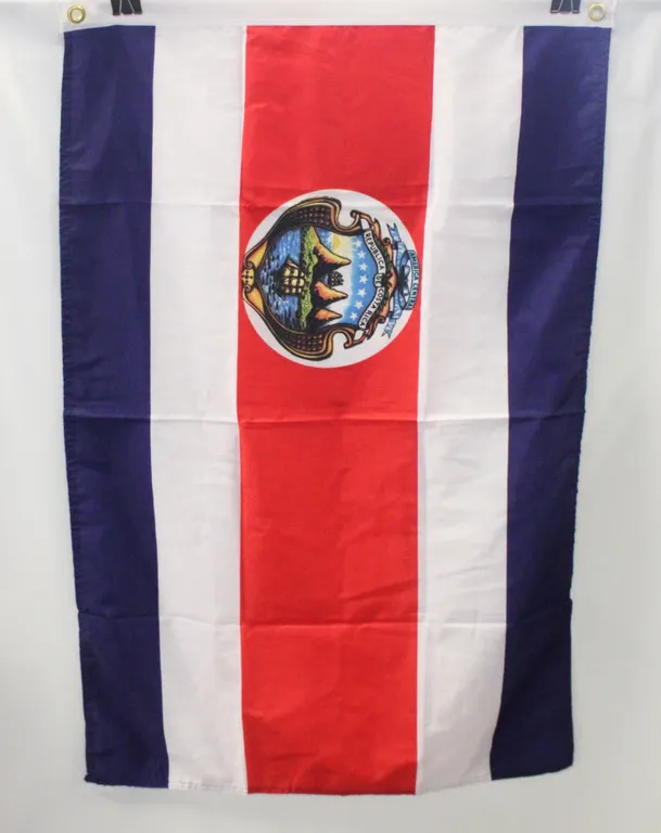 REPUBLICA DE COSTA RICA FLAG, 2FT X 3FT