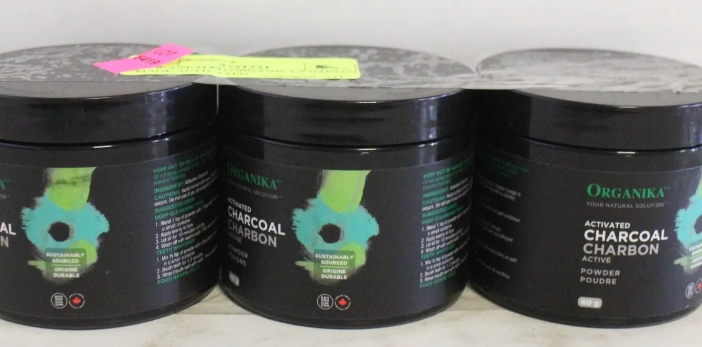 NEW 3 SEALED ORGANIC CANADIAN MADE ACTIVATED