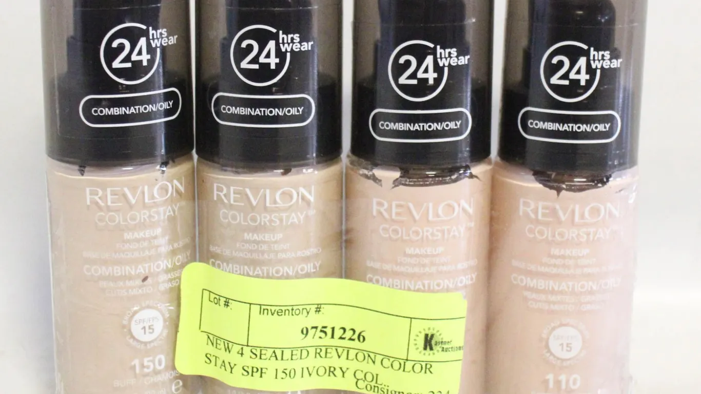 NEW 4 SEALED REVLON COLOR STAY SPF 150 IVORY COL.
