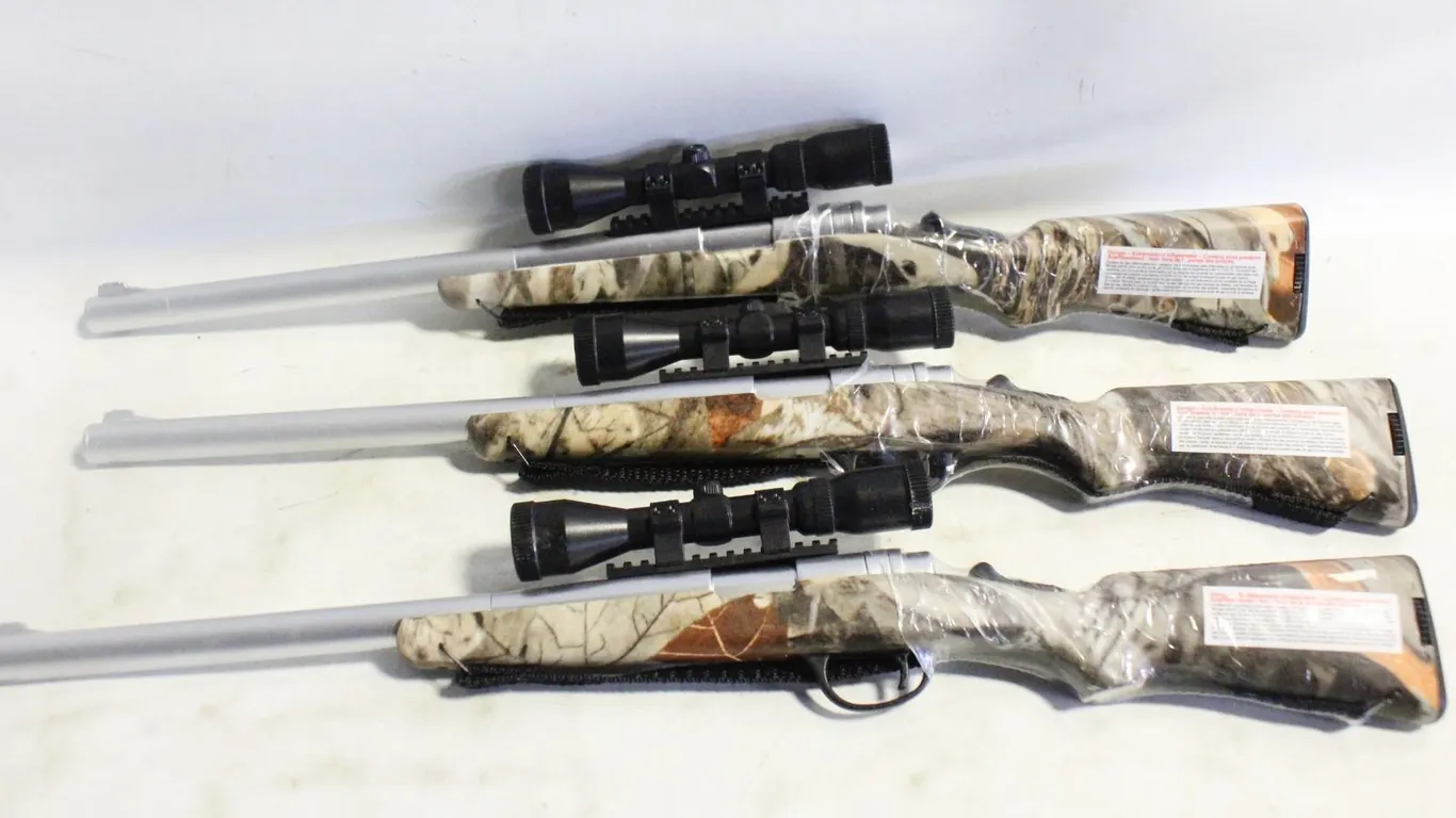 LOT OF 3 NEW RIFLE LIGHTERS