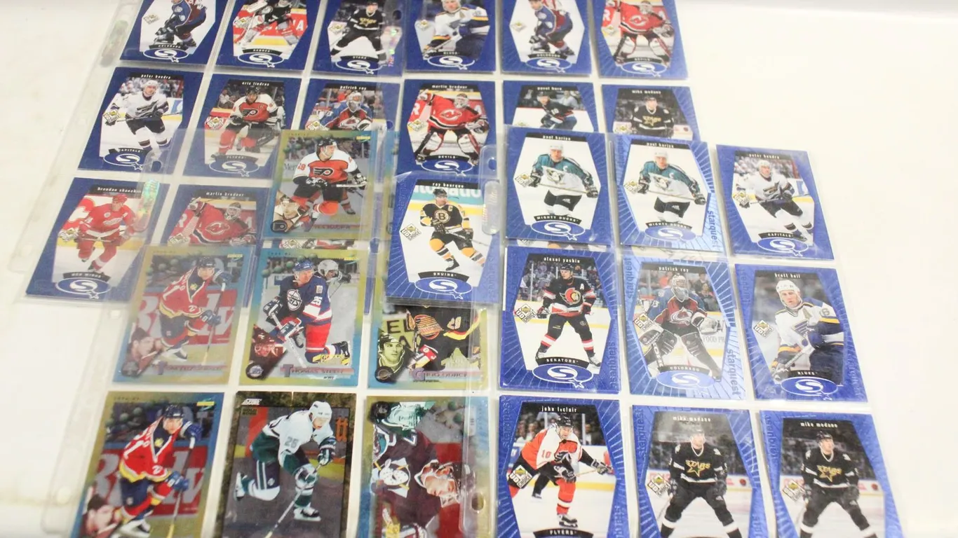 VINTAGE COLLECTABLE UNSEARCHED 4 SHEETS OF PRIZM
