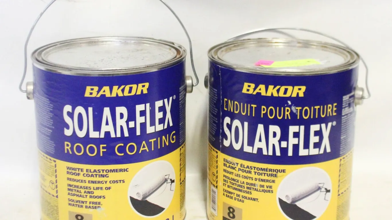 BANKOR SOLAR-FLEX ROOF COATING 2-3.78L CANS