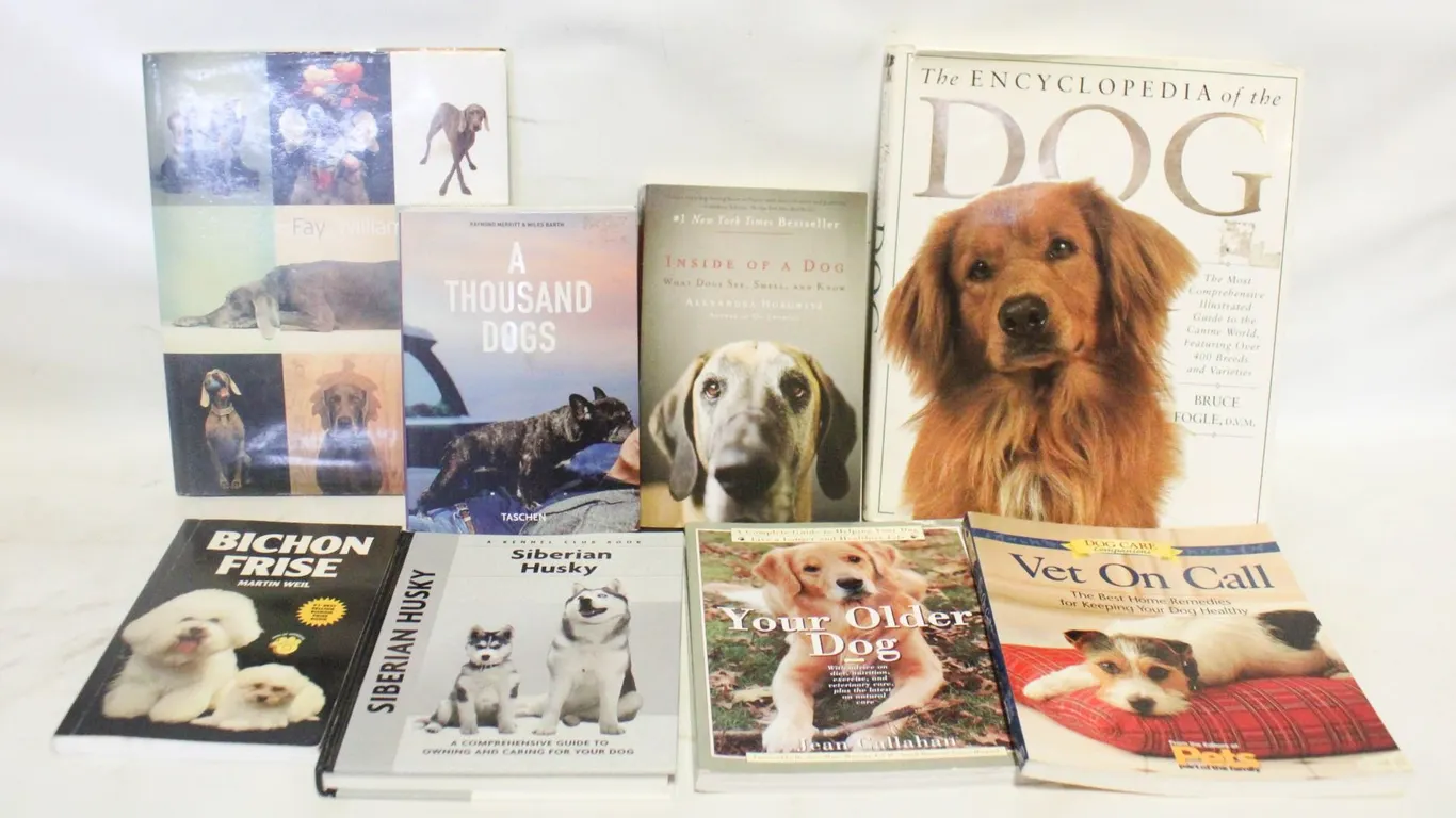 8 DOG BOOKS