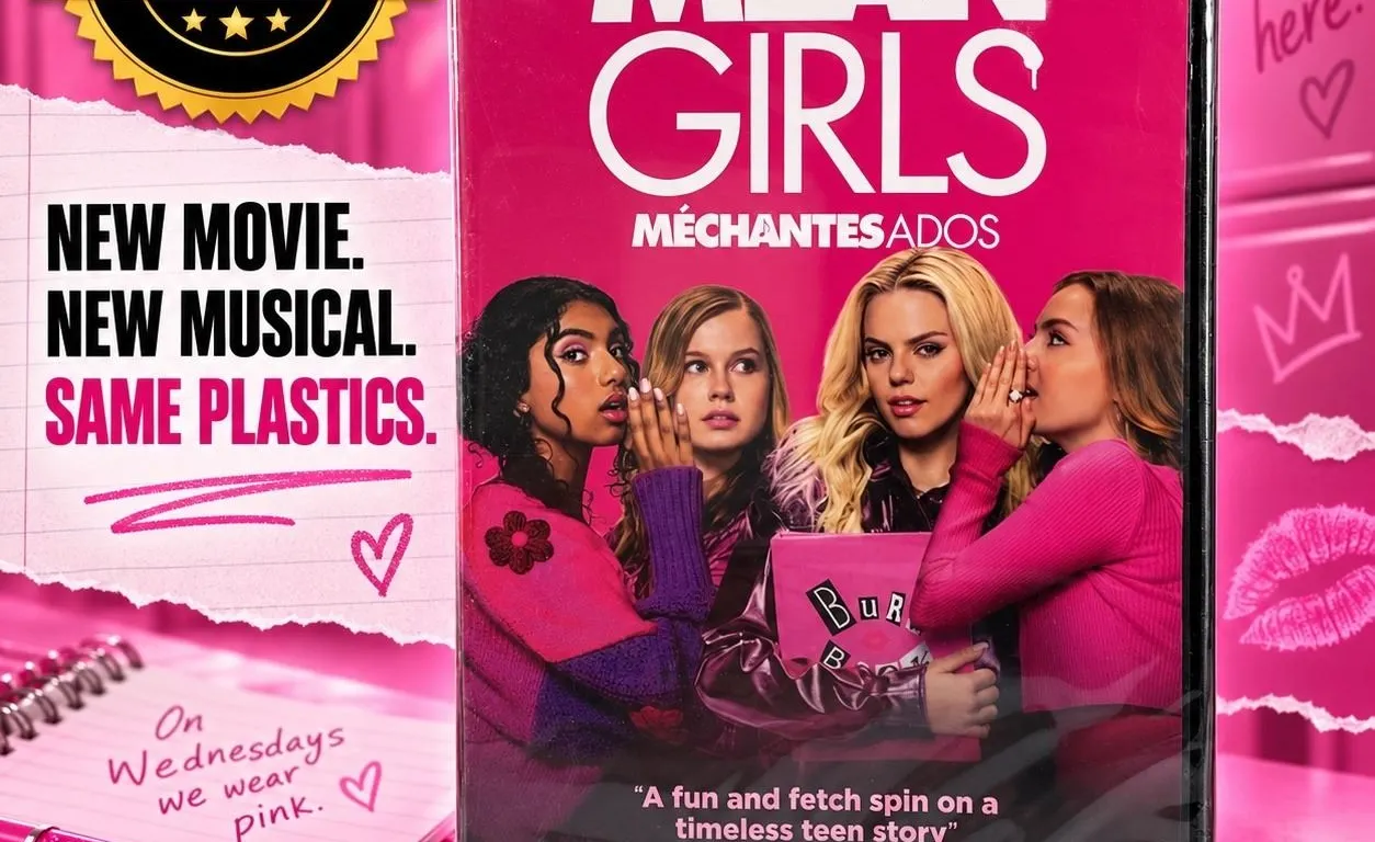 NEW DVD "MEAN GIRLS" MUSICAL COMEDY 2024