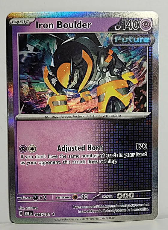 10) IRON BOULDER 46/131 HOLO