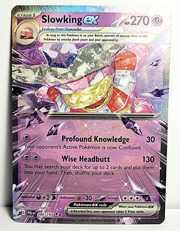 11) SLOWKING EX 86/193 HOLO DOUBLE