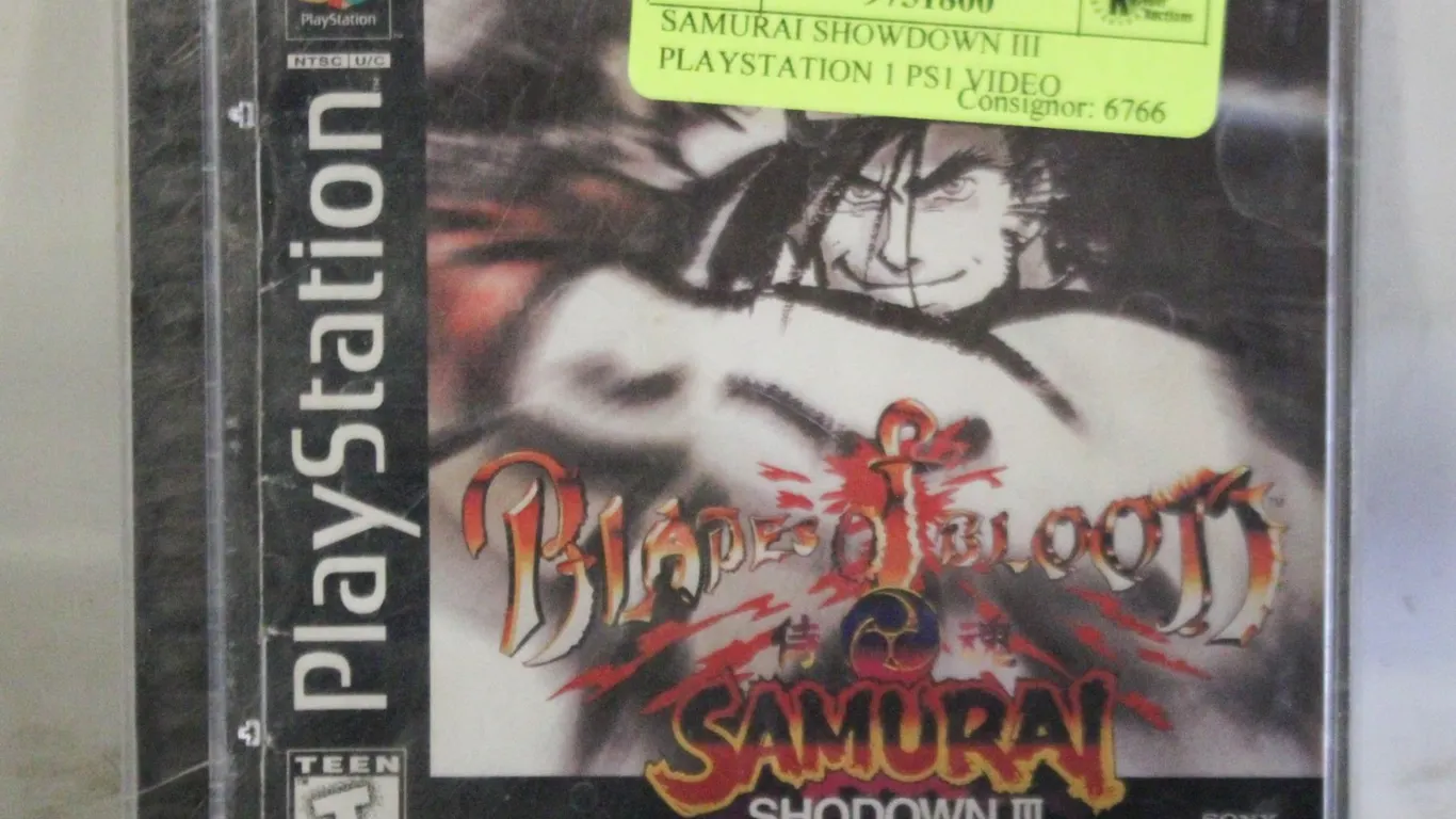 SAMURAI SHOWDOWN III PLAYSTATION 1 PS1 VIDEO