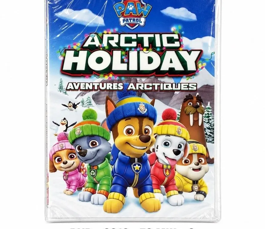 NEW DVD "PAW PATROL: ARCTIC HOLIDAY" 2019