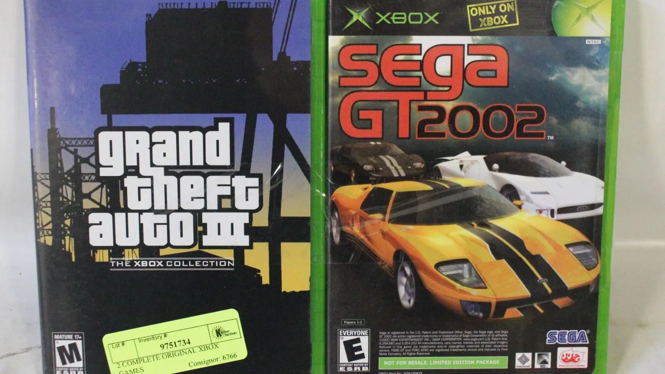 2 COMPLETE ORIGINAL XBOX GAMES