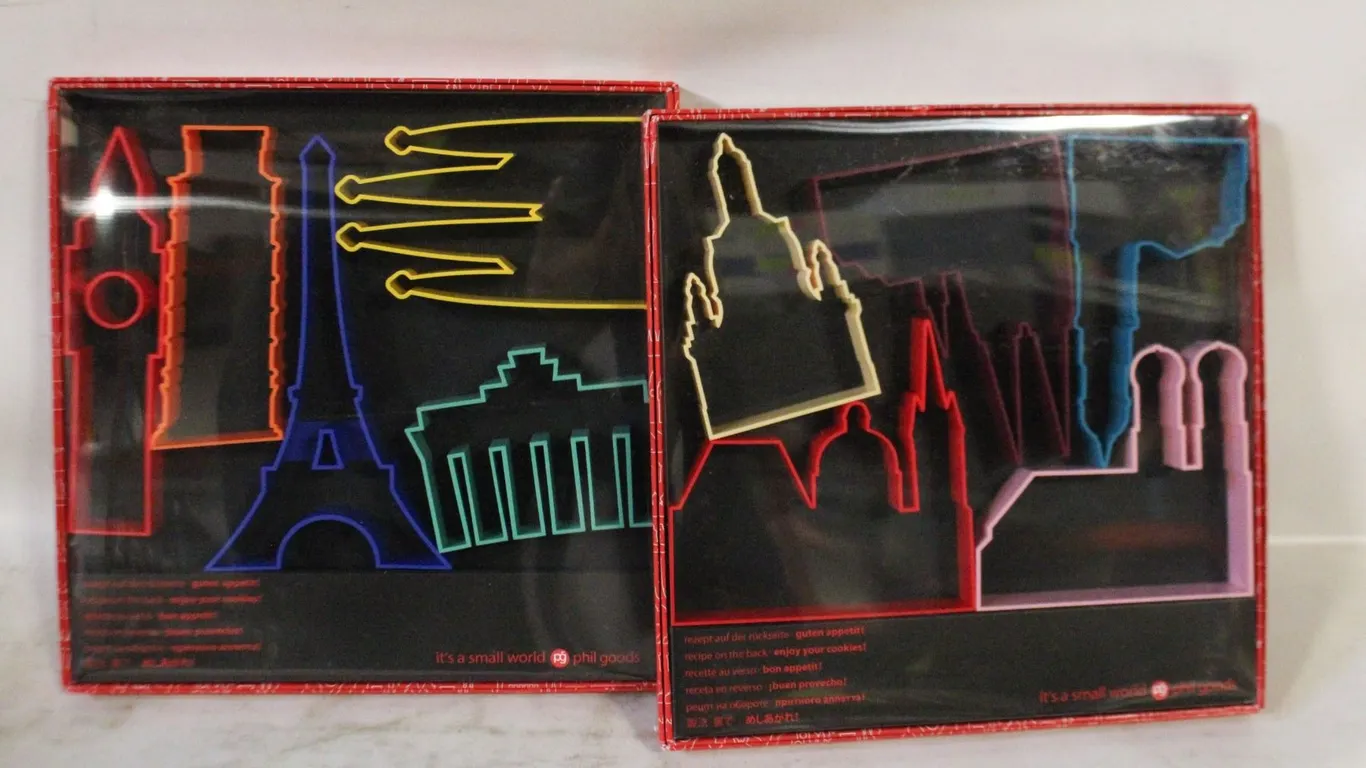 LOT OF 2 PHIL GOODS PANORAMA BAKING CUTTERS
